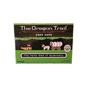 THE OREGON TRAIL CARD GAME By Pressman Since 1922  2-6 Players Ages 12+ Cards